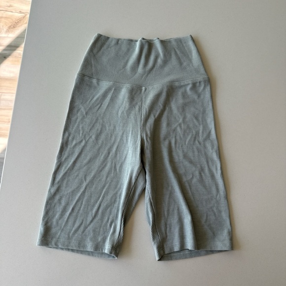 Joah Brown ribbed shorts S/M - Picture 1 of 3
